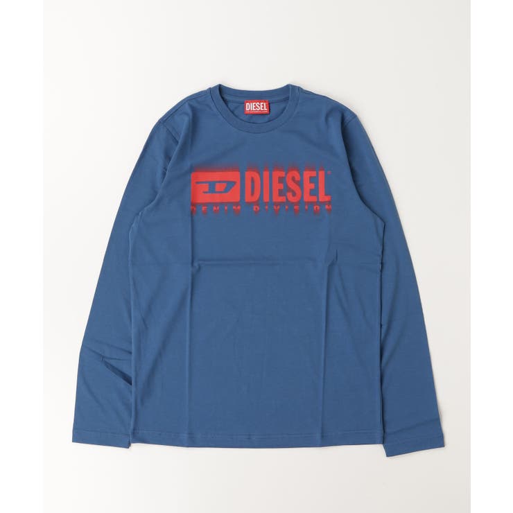 DIESEL ディーゼル ブランドロゴ長袖Tシャツカットソー | SHIFFON | 詳細画像1 