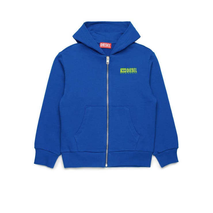 DIESEL ディーゼル バックブランドロゴジップアップフーディーパーカー | SHIFFON | 詳細画像1 