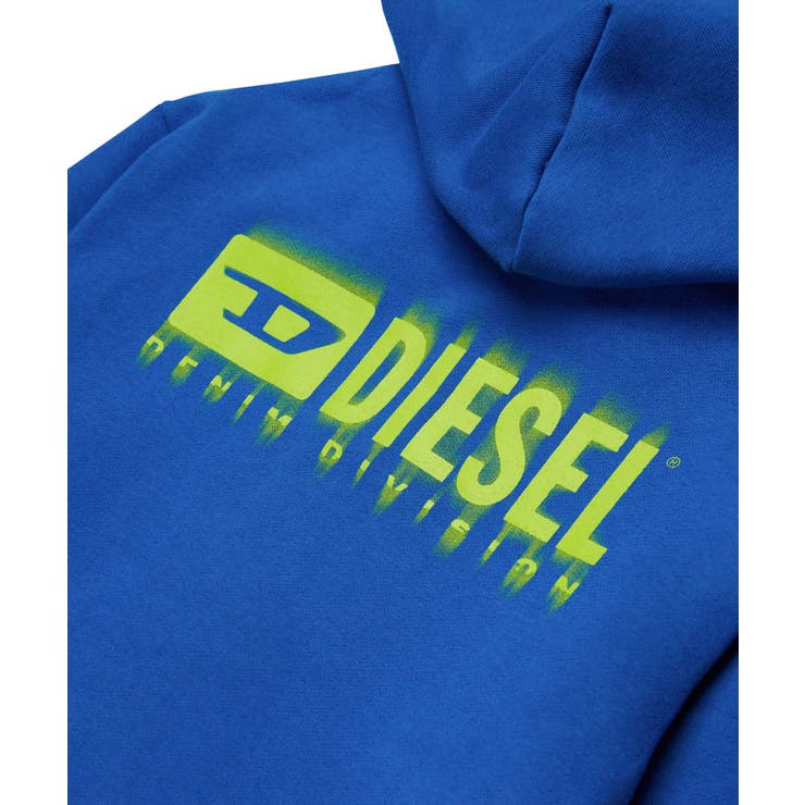 DIESEL ディーゼル バックブランドロゴジップアップフーディーパーカー | SHIFFON | 詳細画像4 