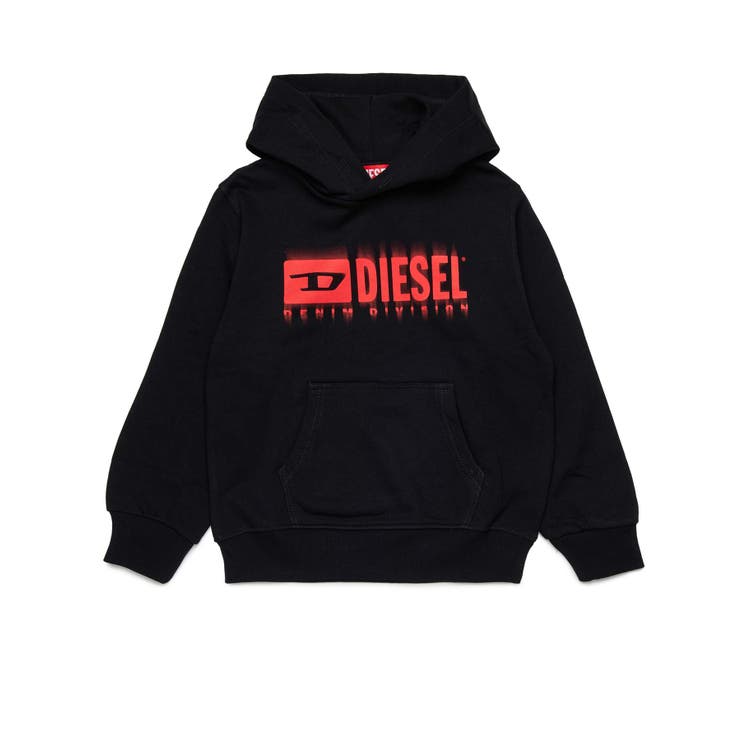 ブラック系 | DIESEL ディーゼル ブランドロゴフーディーパーカー | SHIFFON