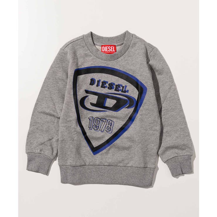 グレー | DIESEL ディーゼル ブランドロゴ | SHIFFON
