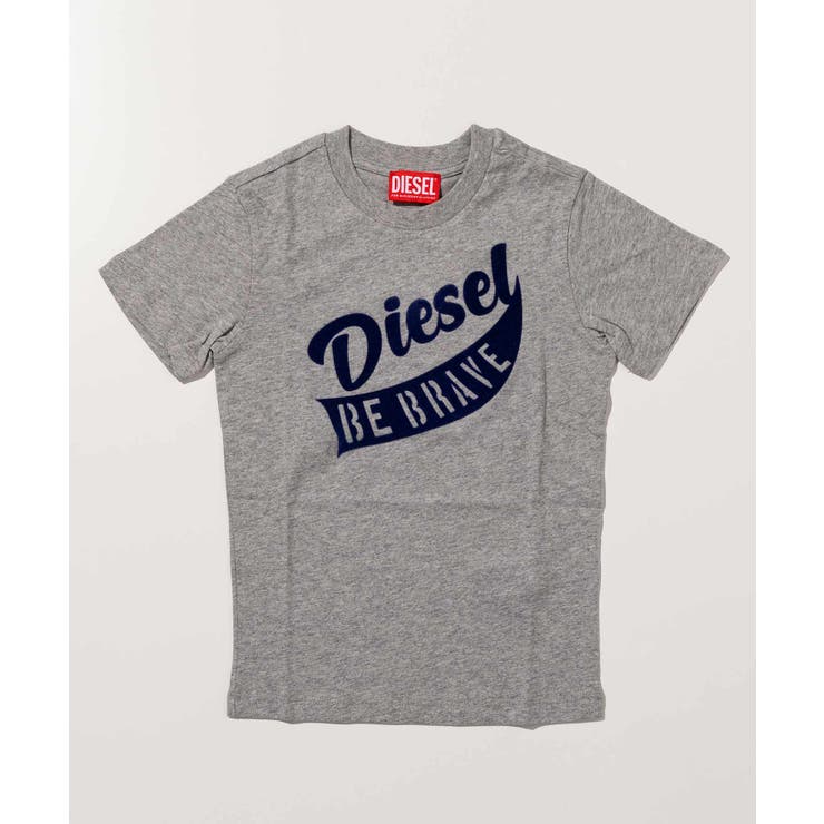 グレー | DIESEL ディーゼル ブランドロゴ半袖Tシャツカットソー | SHIFFON