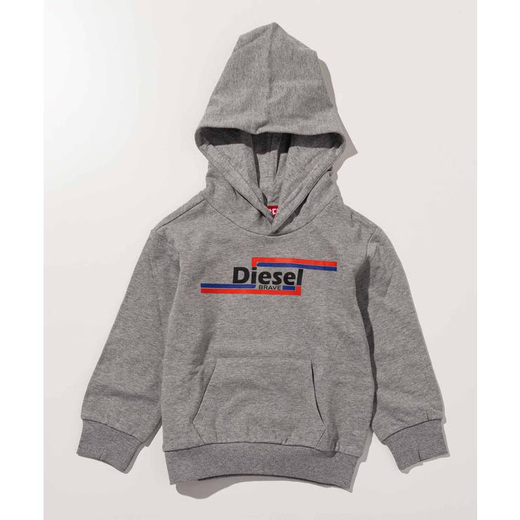 グレー | DIESEL ディーゼル ブランドロゴ | SHIFFON