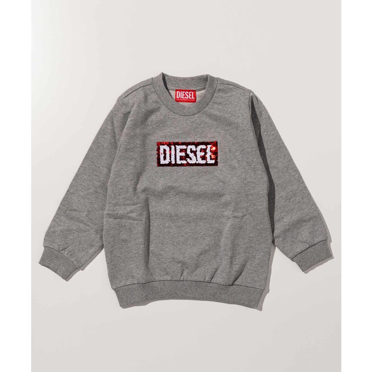 グレー | DIESEL ディーゼル ブランドロゴ | SHIFFON