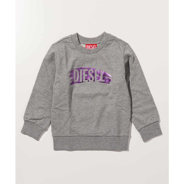 グレー | DIESEL ディーゼル ブランドロゴ | SHIFFON