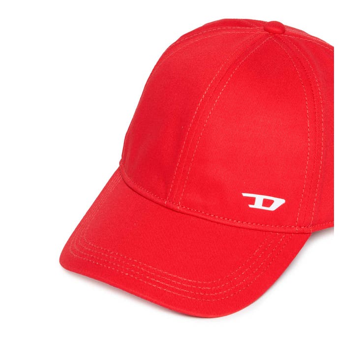 レッド | DIESEL ディーゼル ワンポイントブランドキャップ | SHIFFON
