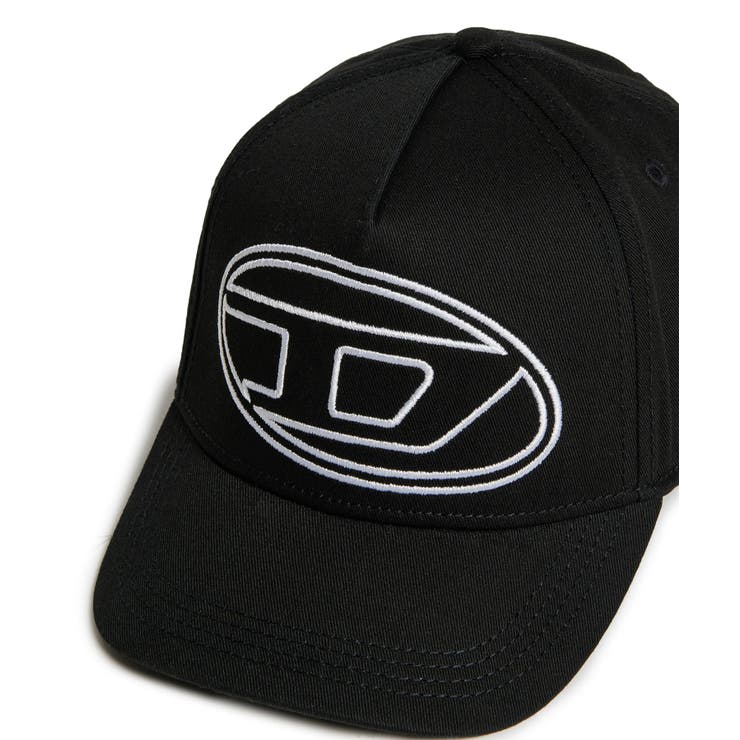 ブラック | DIESEL ディーゼル ブランドロゴブランドロゴキャップ | SHIFFON