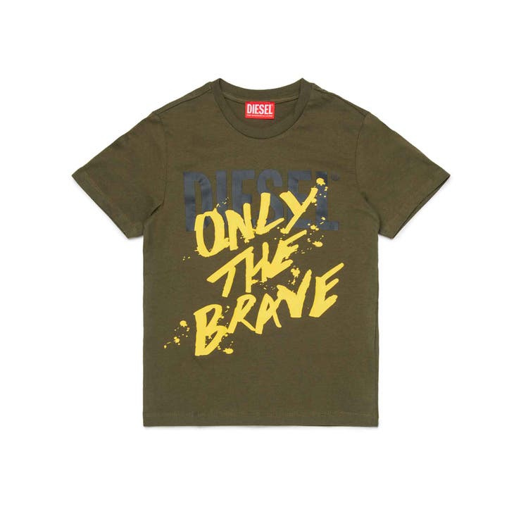 DIESEL ディーゼル ブランドロゴ半袖Tシャツカットソー[品番