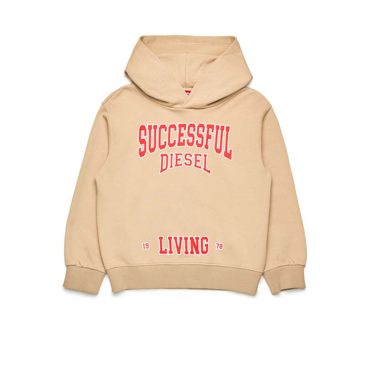 DIESEL ディーゼル ブランドロゴフーディーパーカー | SHIFFON | 詳細画像1 