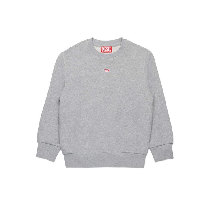 グレー | DIESEL ディーゼル ワンポイントブランドロゴスウェットプルオーバー | SHIFFON