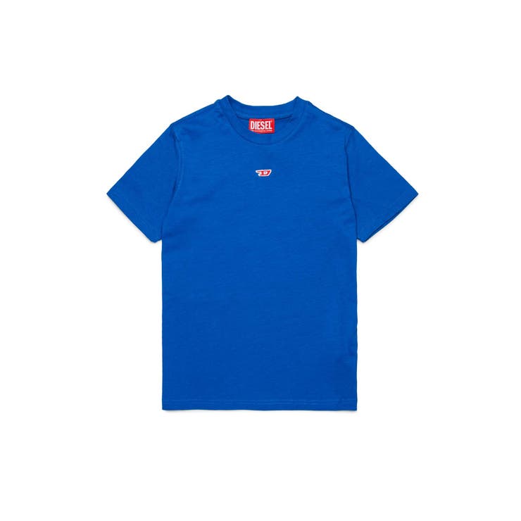ブルー | DIESEL ディーゼル ワンポイントブランドロゴ半袖Tシャツカットソー | SHIFFON