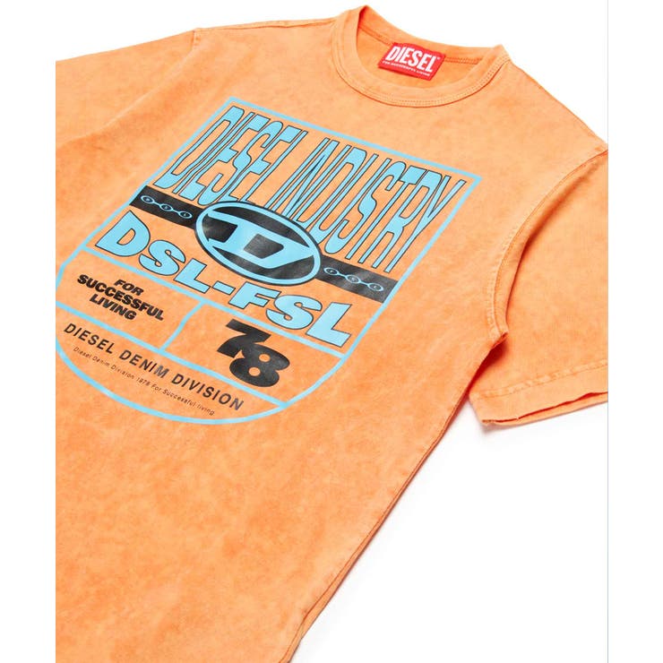 DIESEL ディーゼル ブランドロゴ半袖Tシャツカットソー | SHIFFON | 詳細画像4 
