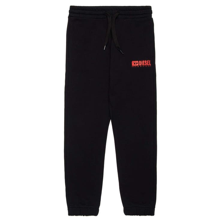 ブラック系 | DIESEL ディーゼル ワンポイントブランドロゴスウェットパンツ男の子 | SHIFFON