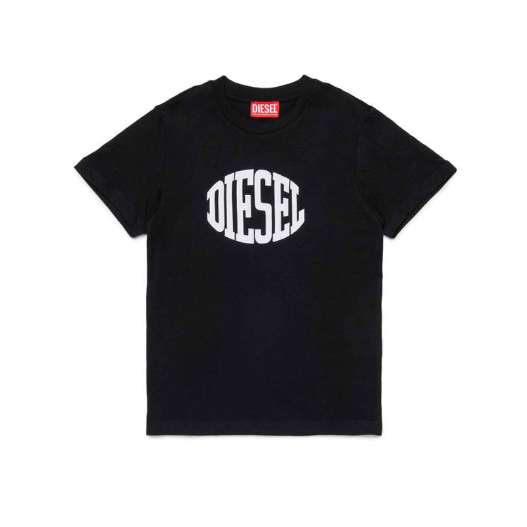 ブラック | DIESEL ディーゼル ブランドロゴ半袖Tシャツカットソー | SHIFFON