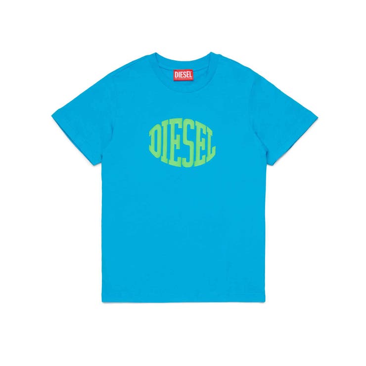 ターコイズ | DIESEL ディーゼル ブランドロゴ半袖Tシャツカットソー | SHIFFON