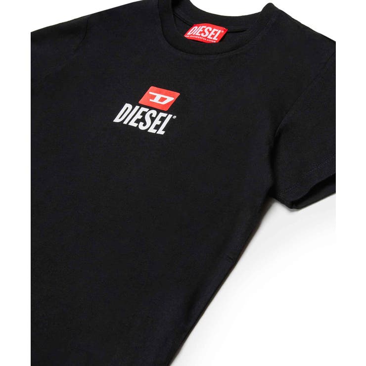 DIESEL ディーゼル ワンポイントブランドロゴ半袖Tシャツ