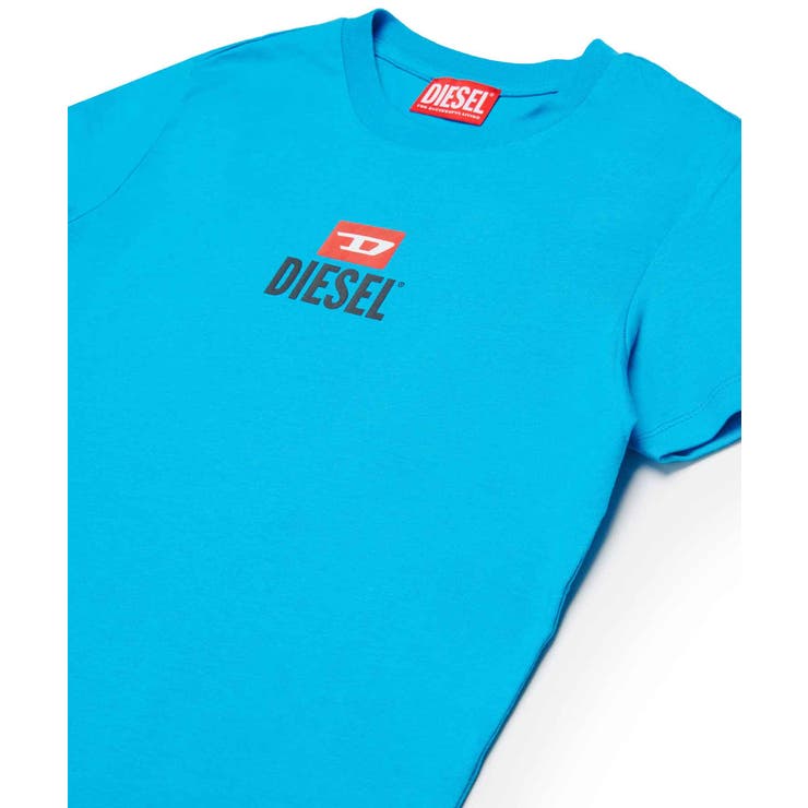 【ディーゼル】ロゴ半袖Tシャツ コットン パステルカラー DIESEL ディーゼル ブランドロゴ半袖Tシャツカットソー[品番