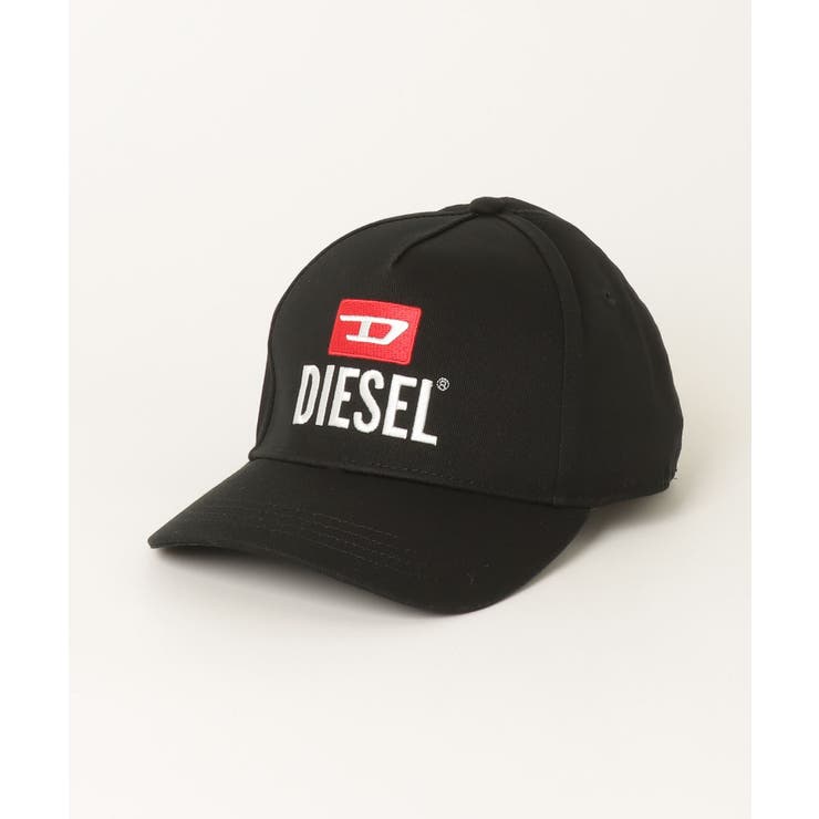ブラック | DIESEL ディーゼル ブランドロゴキャップ | SHIFFON