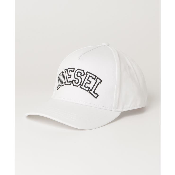 ホワイト | DIESEL ディーゼル ブランドロゴキャップ | SHIFFON