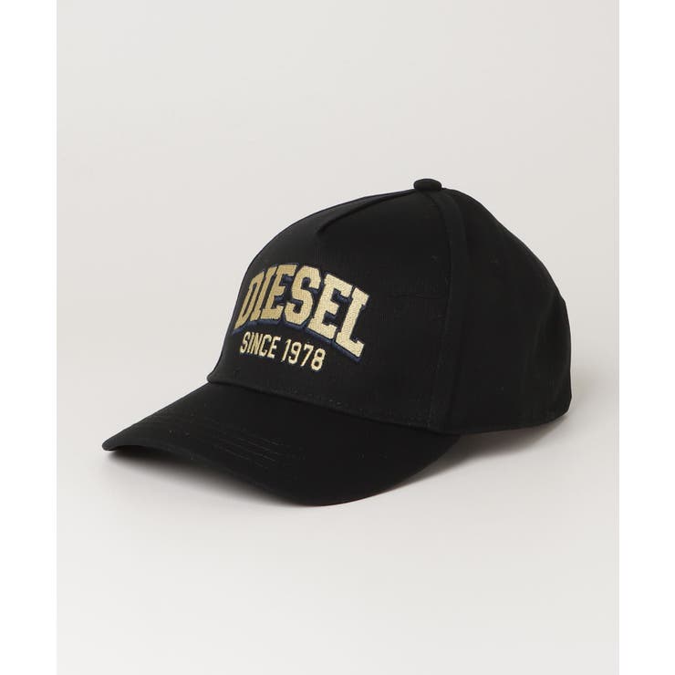 ブラック | DIESEL ディーゼル ブランドロゴキャップ | SHIFFON