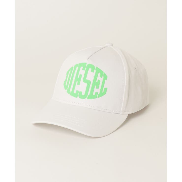 ホワイト | DIESEL ディーゼル ブランドロゴキャップ | SHIFFON