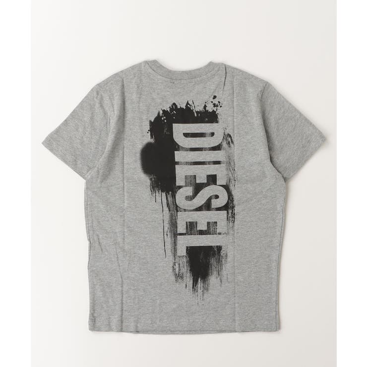 グレー | DIESEL ディーゼル ブランドロゴ半袖Tシャツカットソー | SHIFFON