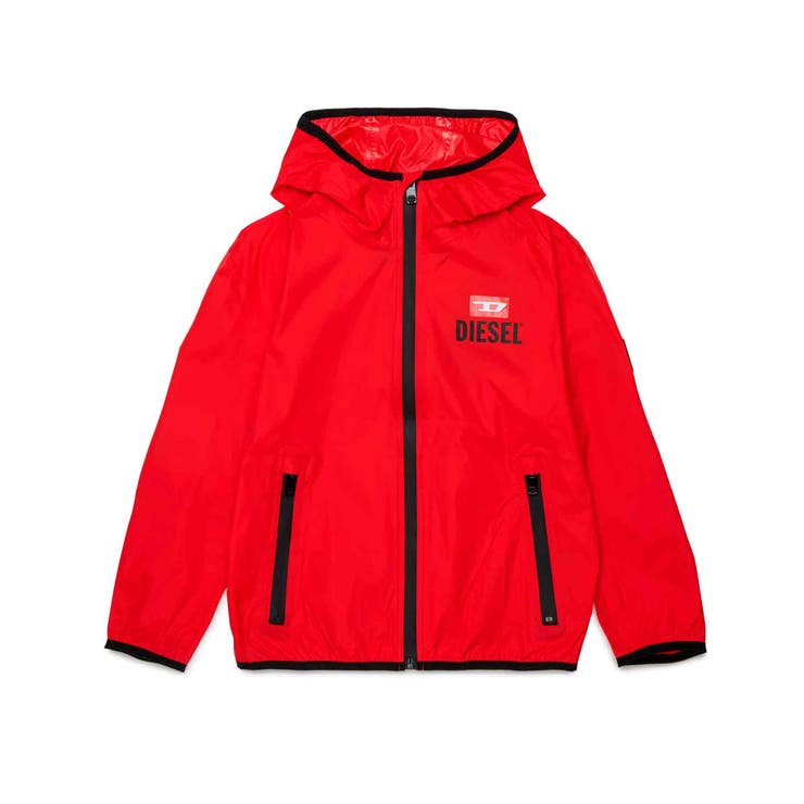 DIESEL ディーゼル ワンポイントブランドロゴシップアップジャケット | SHIFFON | 詳細画像1 