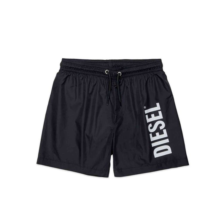 ブラック | DIESEL ディーゼル ブランドロゴスイムウェア水着 | SHIFFON