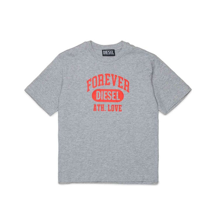 グレー | DIESEL ディーゼル ブランドロゴ半袖Tシャツカットソー | SHIFFON