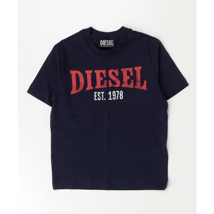 DIESEL ディーゼルブランドロゴ半袖Tシャツカットソー男の子 女の子 | SHIFFON | 詳細画像1 