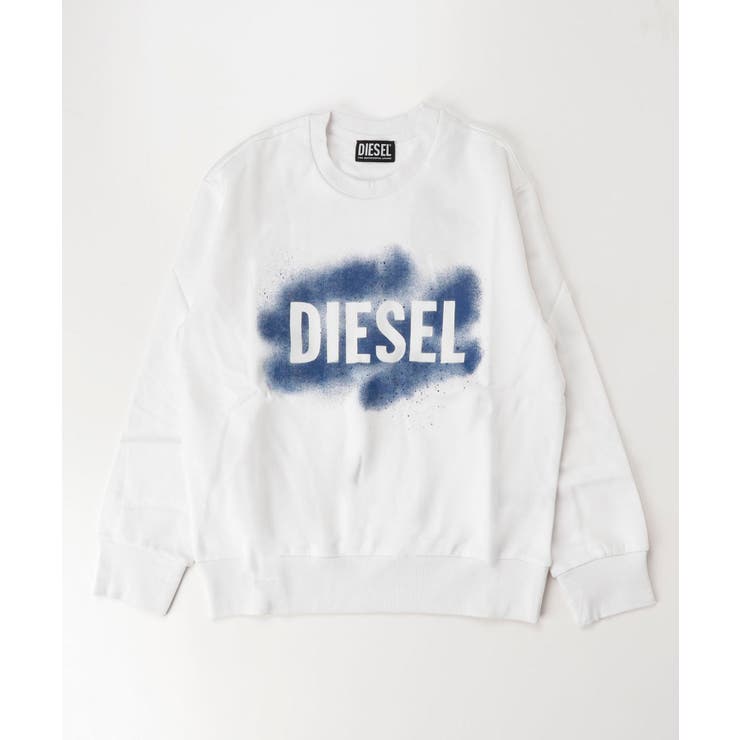 DIESEL ディーゼル ブランドロゴスウェットプルオーバー | SHIFFON | 詳細画像1 
