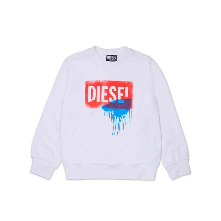 DIESEL ディーゼル ブランドロゴスウェットプルオーバー | SHIFFON | 詳細画像1 