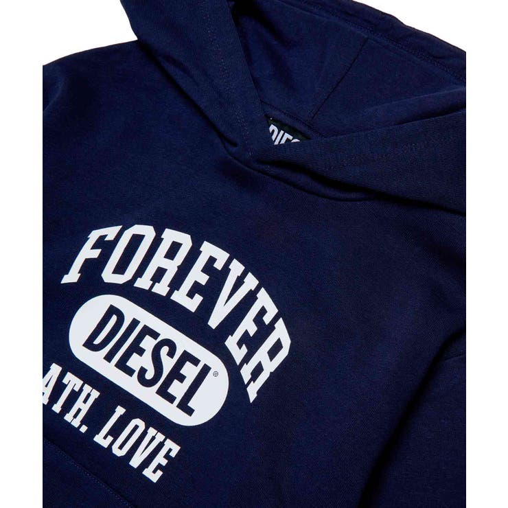 DIESEL ディーゼル ブランドロゴフーディーパーカー | SHIFFON | 詳細画像5 