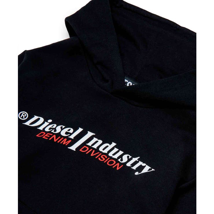 DIESEL ディーゼル ブランドロゴフーディーパーカー | SHIFFON | 詳細画像5 