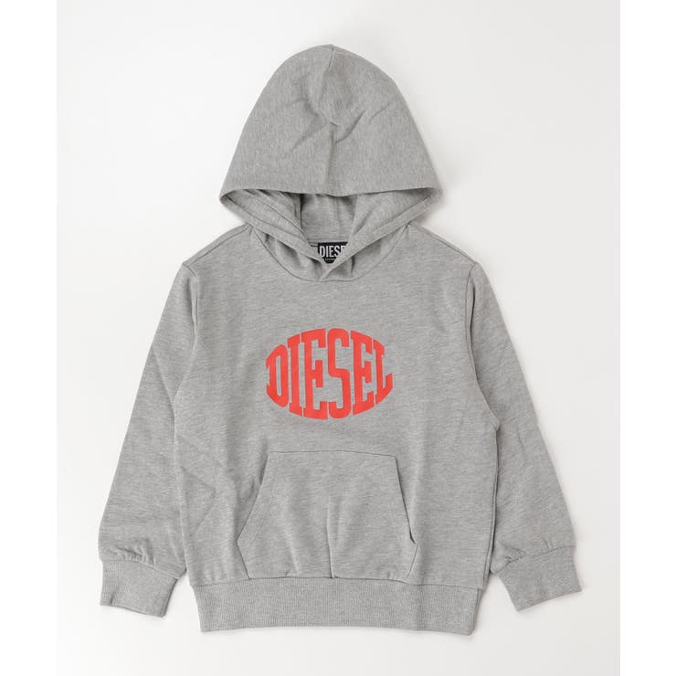 DIESEL ディーゼル ブランドロゴフーディーパーカー | SHIFFON | 詳細画像1 