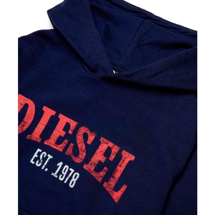 DIESEL ディーゼル ブランドロゴフーディーパーカー | SHIFFON | 詳細画像3 
