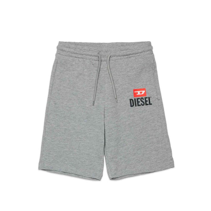 グレー | DIESEL ディーゼル ブランドロゴスウェットショートパンツ | SHIFFON