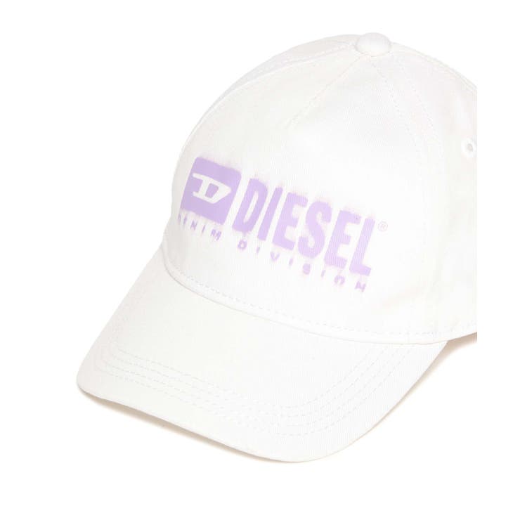 ホワイト | DIESEL ディーゼル ブランドロゴキャップ | SHIFFON