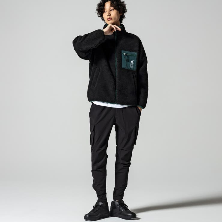 Kappa カッパ ボックスポケットボアブルゾン[品番：SHNM0003872 