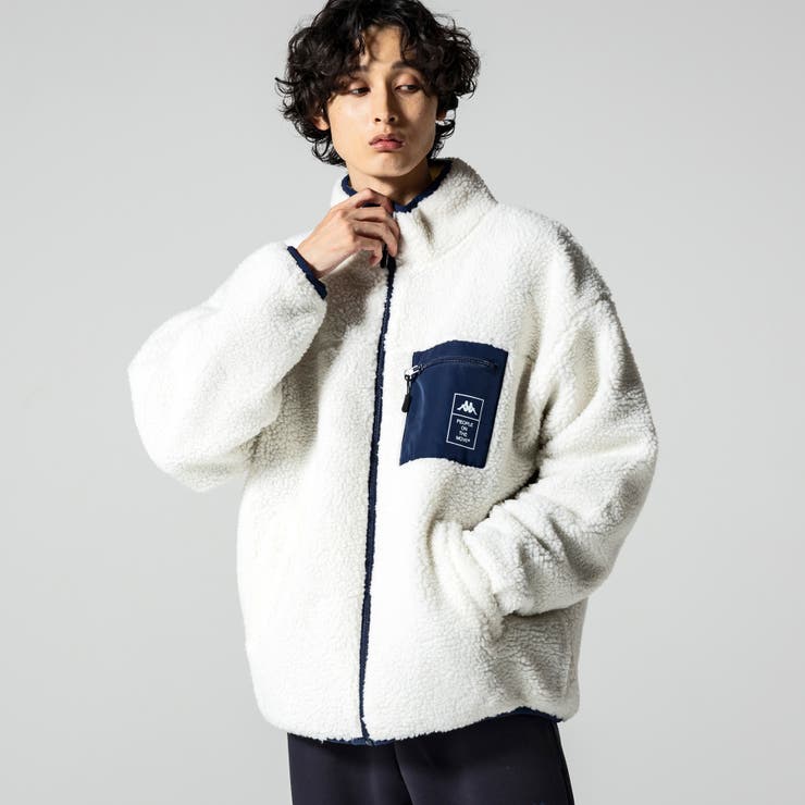 Kappa カッパ ボックスポケットボアブルゾン[品番：SHNM0003872