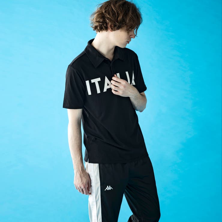 Kappa カッパ ITALIA半袖ポロシャツ[品番：SHNM0003689
