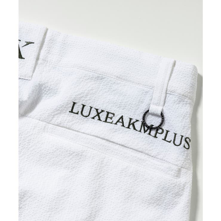 LUXEAKMPLUS リュクスエイケイエムプラス シアサッカーロングパンツ | SHIFFON  | 詳細画像18 