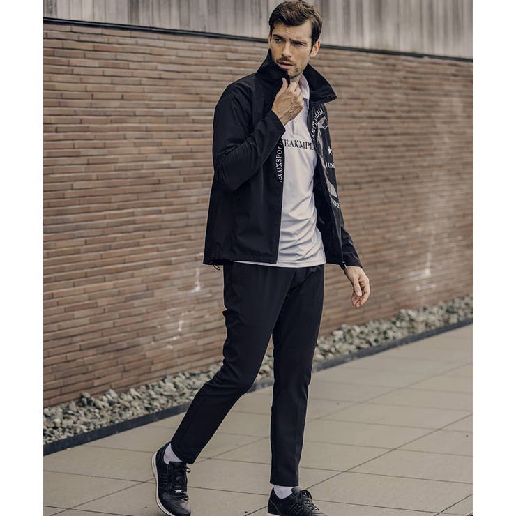 LUXEAKMPLUS サークルロゴウィンドブレーカー LUXEAKMPLUS サークルロゴウィンドブレーカー