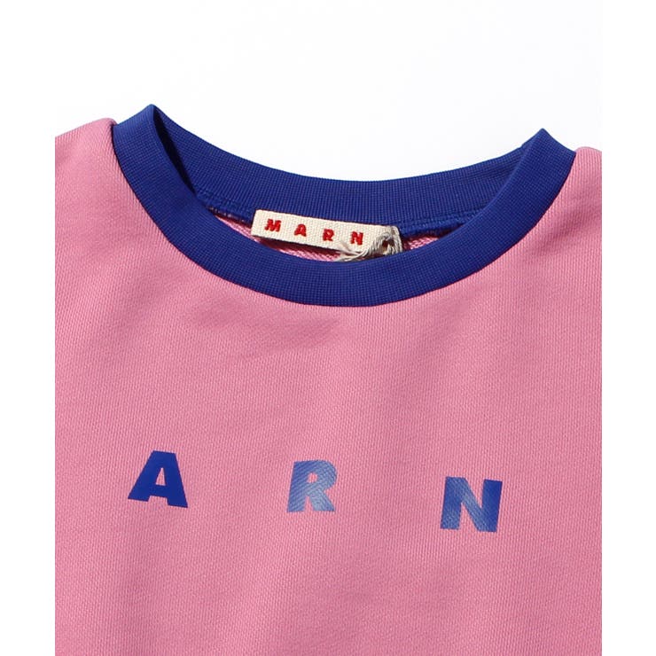 MARNI マルニ ブランドロゴブリント長袖スウェット | SHIFFON | 詳細画像3 
