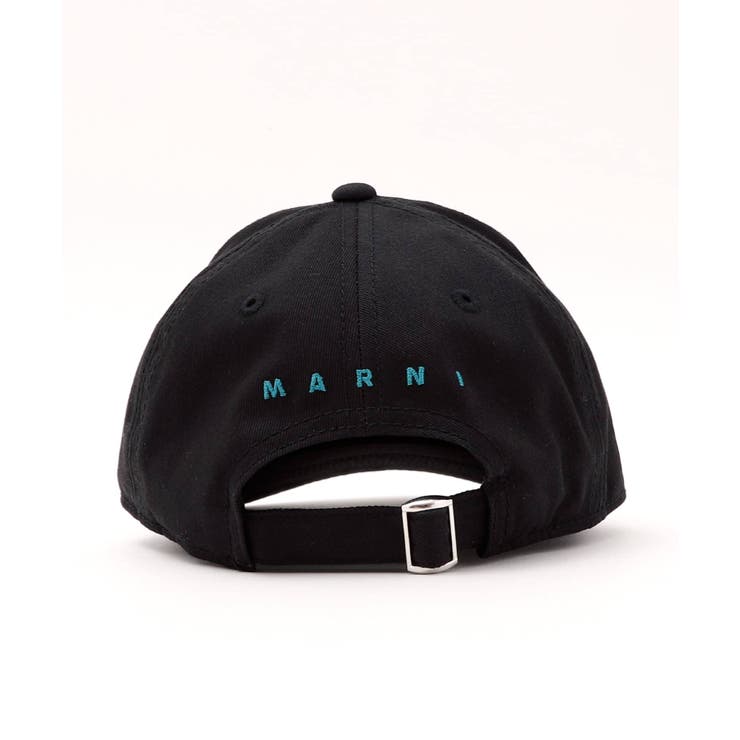 MARNI キッズキャップ ブラック セール】キッズ ベースボールキャップ MARNI KID（キャップ