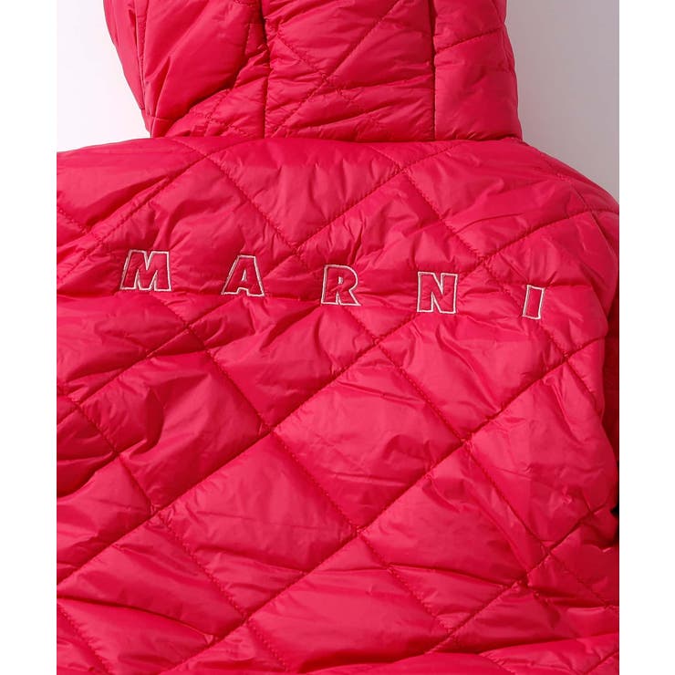 新品タグ付きMARNI ピンク 中綿ジャケット ジップアップ14Yレディース 新品タグ付きMARNI ピンク 中綿ジャケット ジップアップ14Y