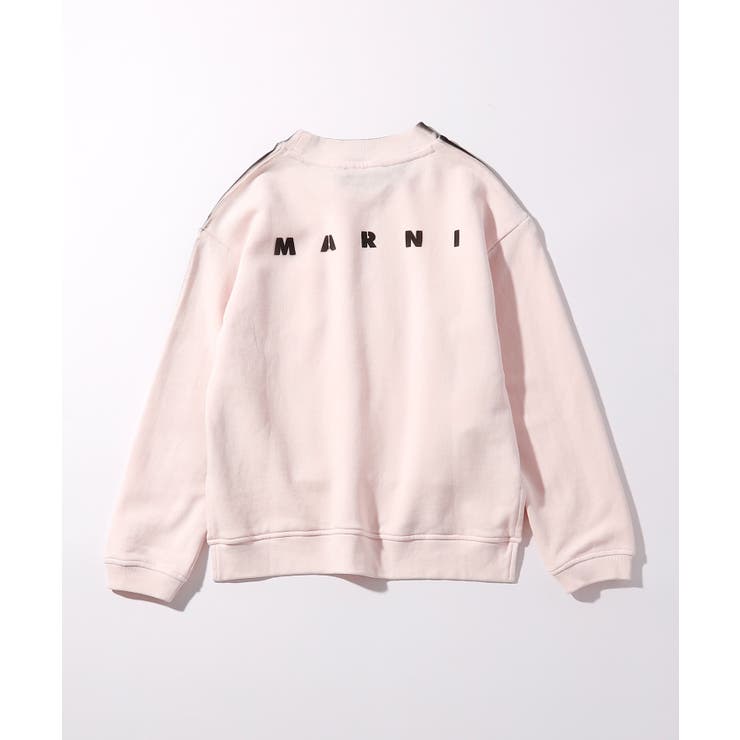 MARNI マルニ ブランドロゴ長袖スウェットプルオーバー | SHIFFON | 詳細画像2 