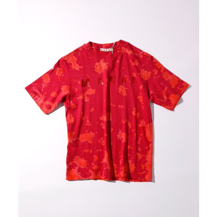 ピンク系 | MARNI マルニ ブランドロゴ半袖Tシャツカットソー | SHIFFON