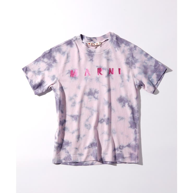ラベンダー | MARNI マルニ ブランドロゴ半袖Tシャツカットソー | SHIFFON