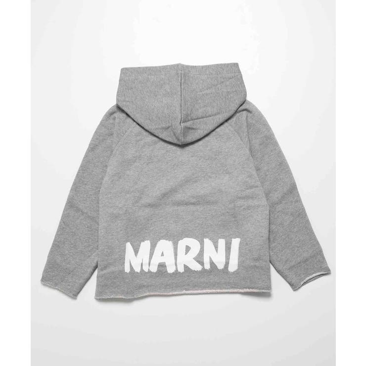 MARNI マル二 ブランドロゴフーディーパーカー[品番：SHNM0006121